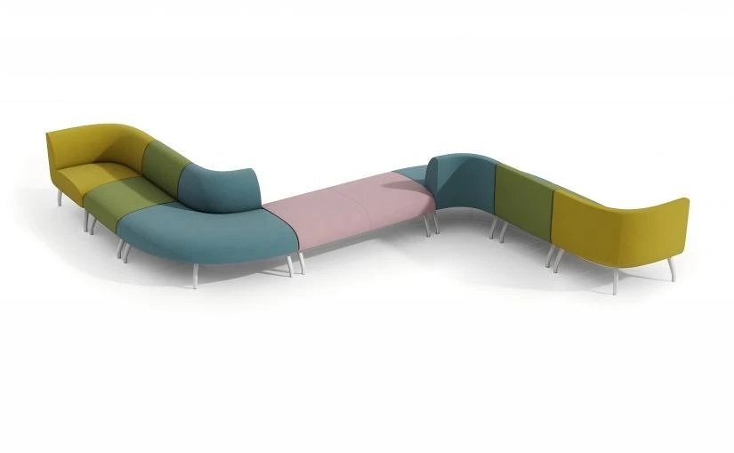 LD23-11 commercial lounge sofa