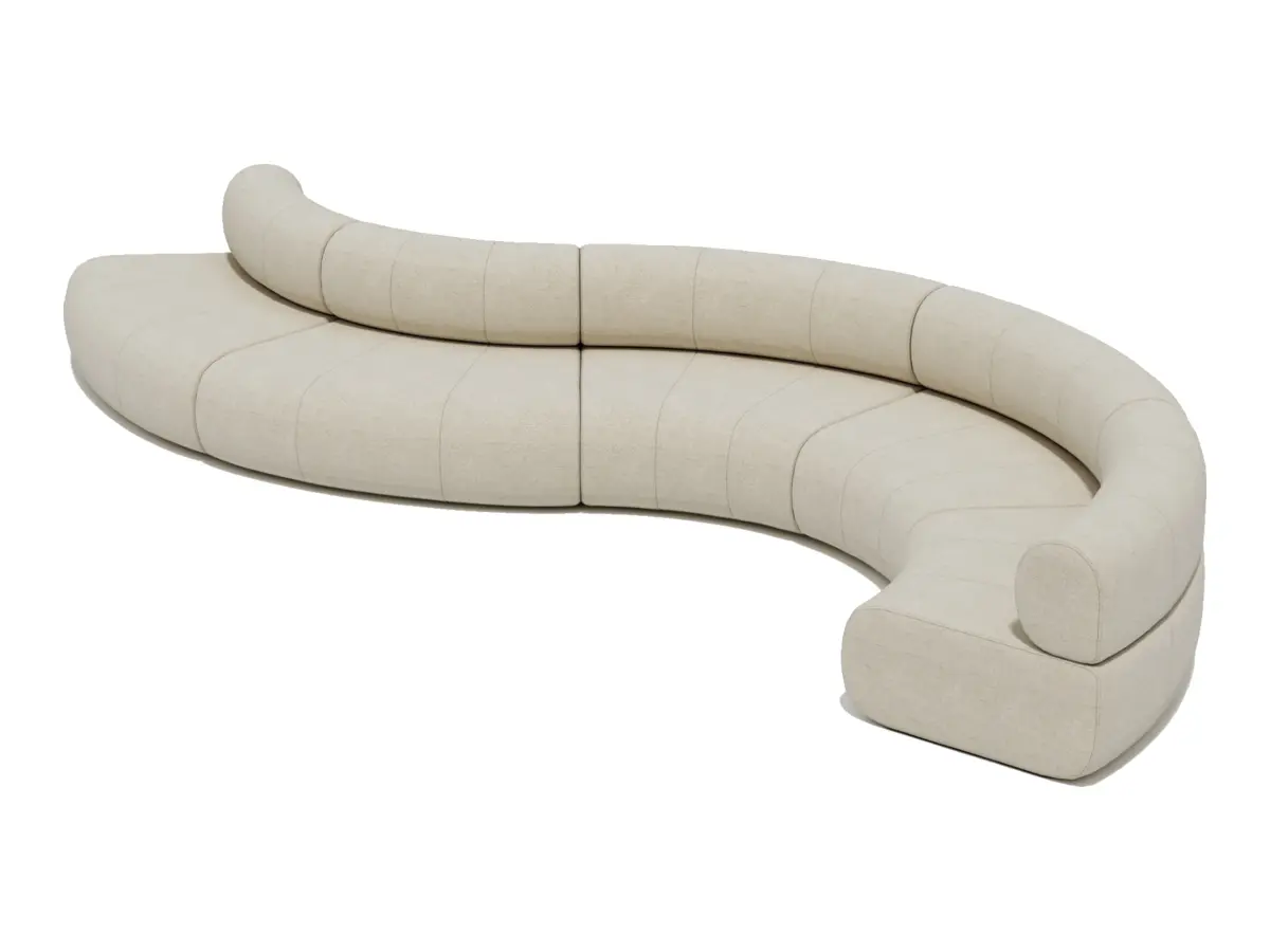 LD25-24-1 commercial lounge sofa