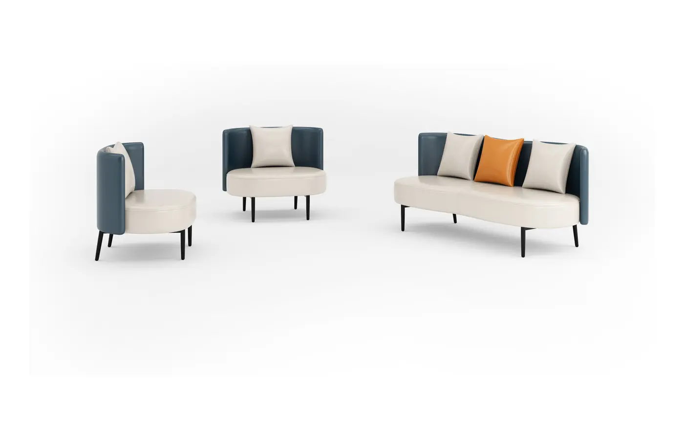 JT-S-1003 lounge sofa view 2