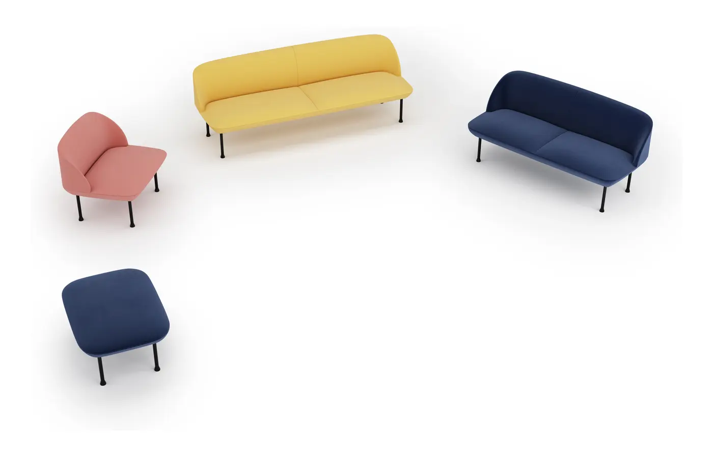 JT-SA-10 lounge sofa view 2