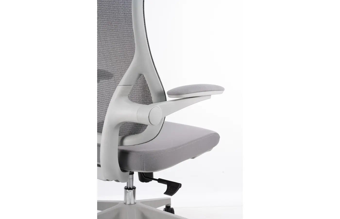 M-98A-3 flip-up armrest and seat detail