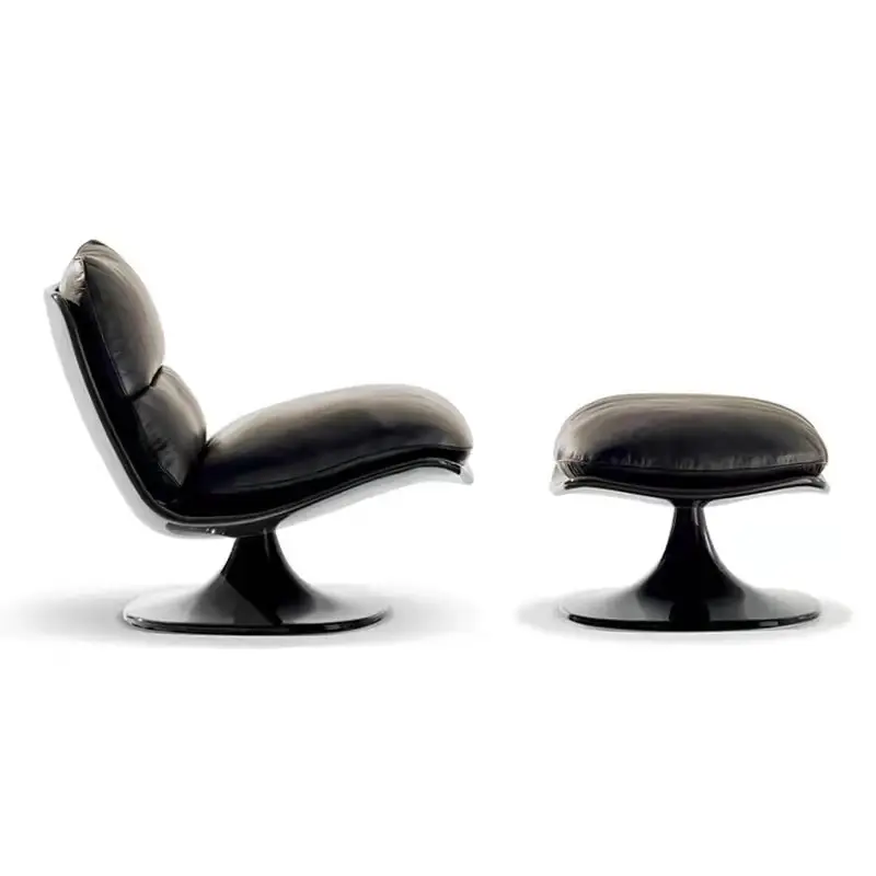 MD-MP113 swivel lounge chair and matching ottoman, product view 2