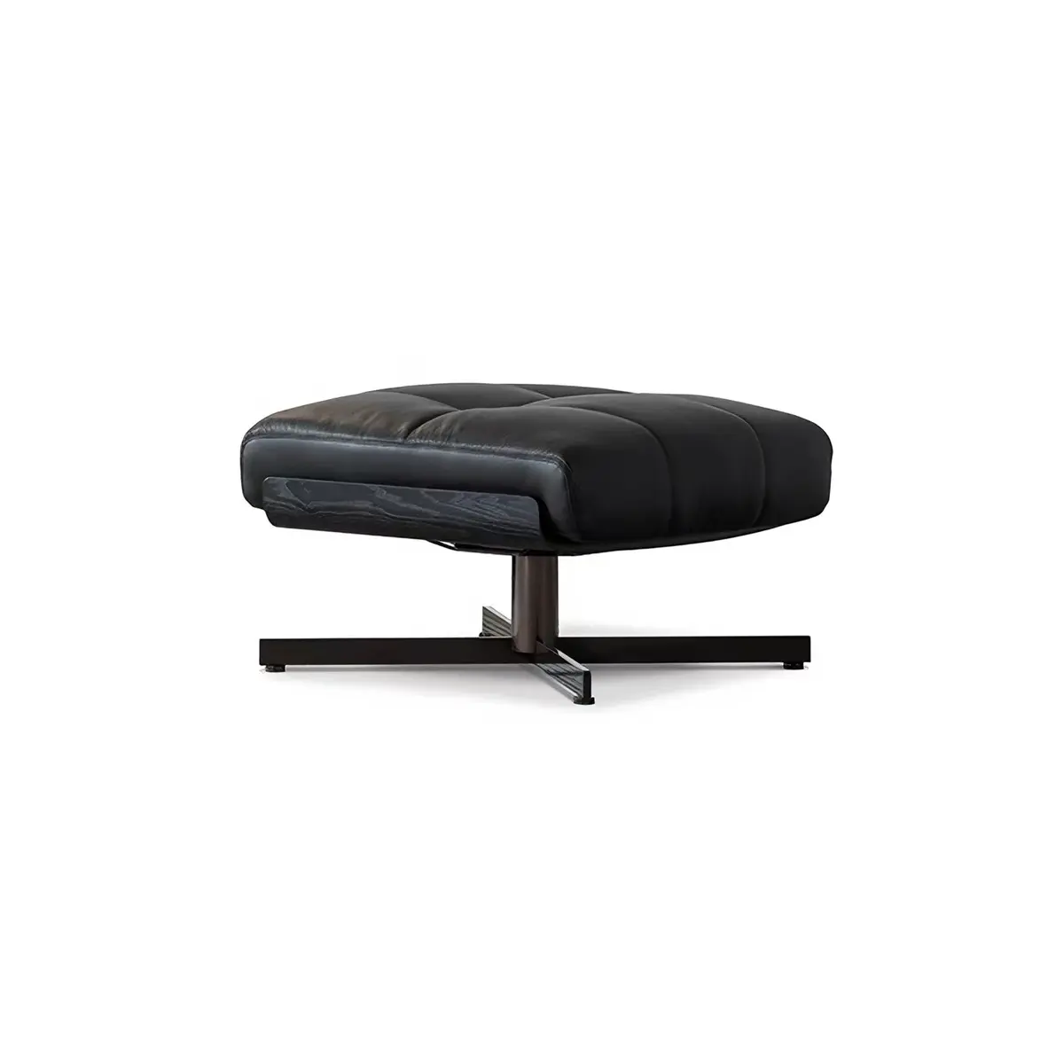 MD-MP137 high-back swivel lounge chair and ottoman set, product view 4