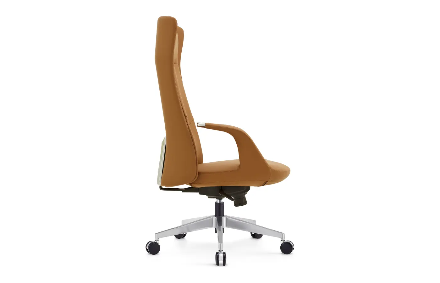 MD2303 Four-Position Locking Executive Leather Chair, product view 4