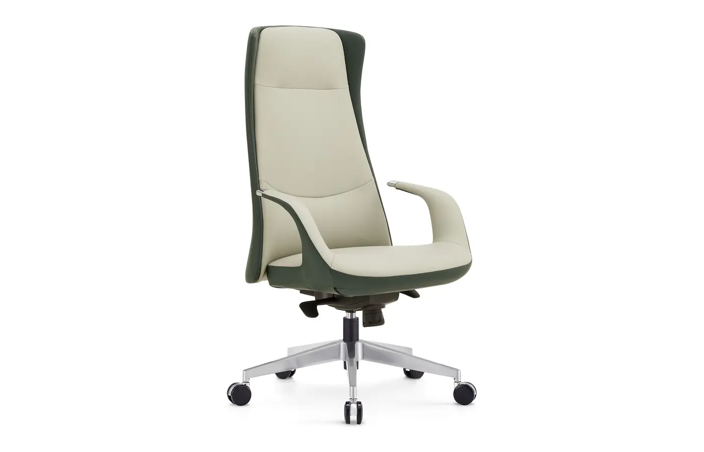 MD2303 Four-Position Locking Executive Leather Chair, product view 8
