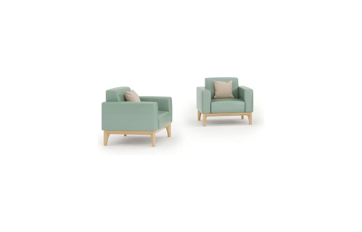 JT-SA-2240 medical companion sofa view 3