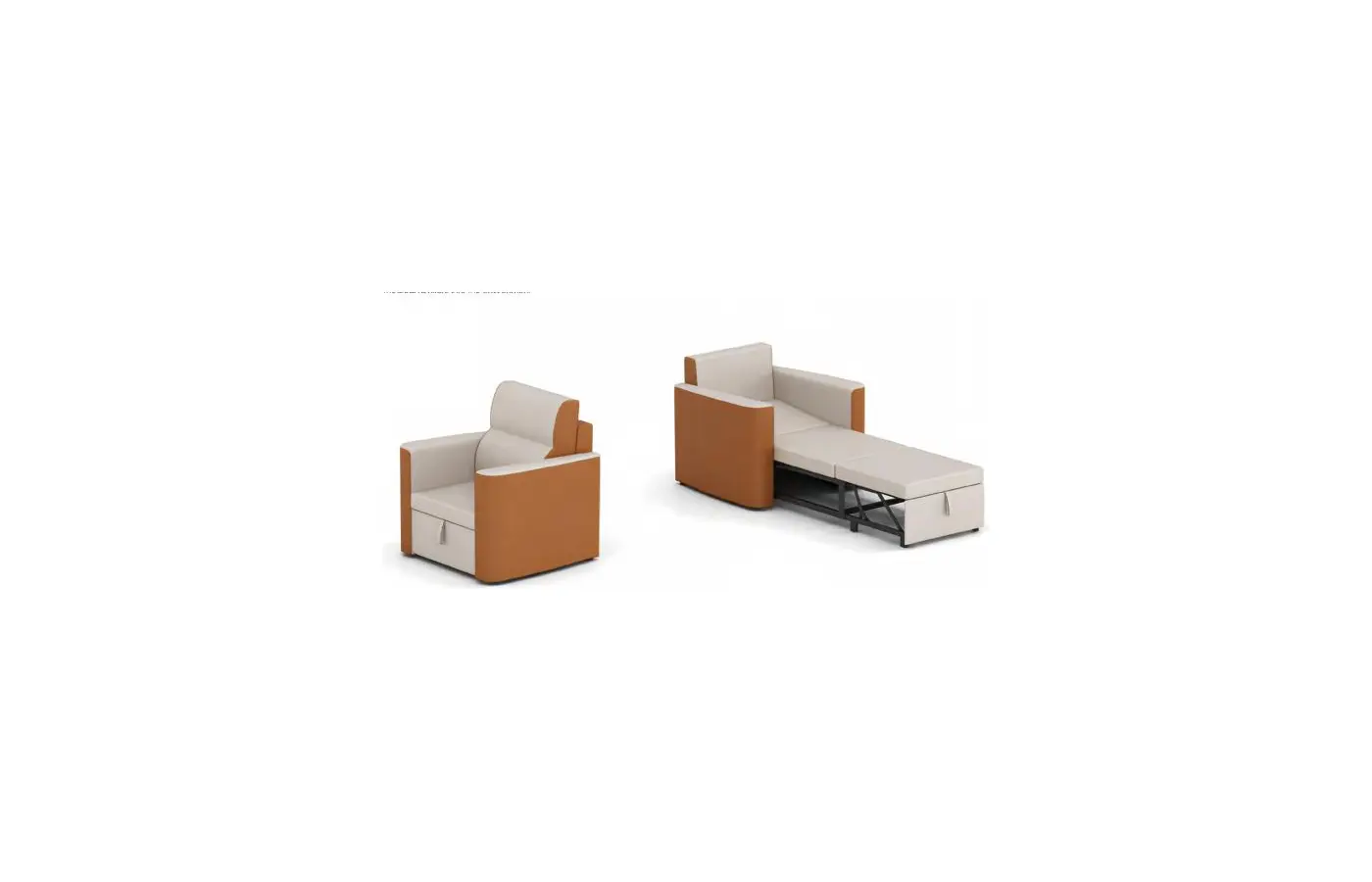 JT-SA-2382 medical companion sofa view 5