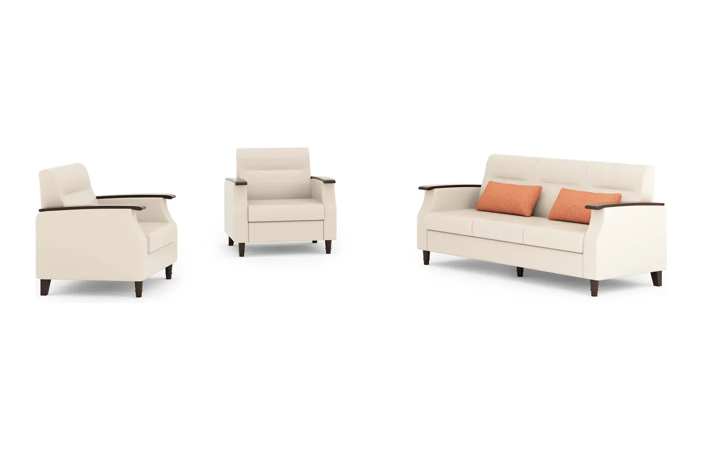 JT-SA-4069 medical companion sofa view 2