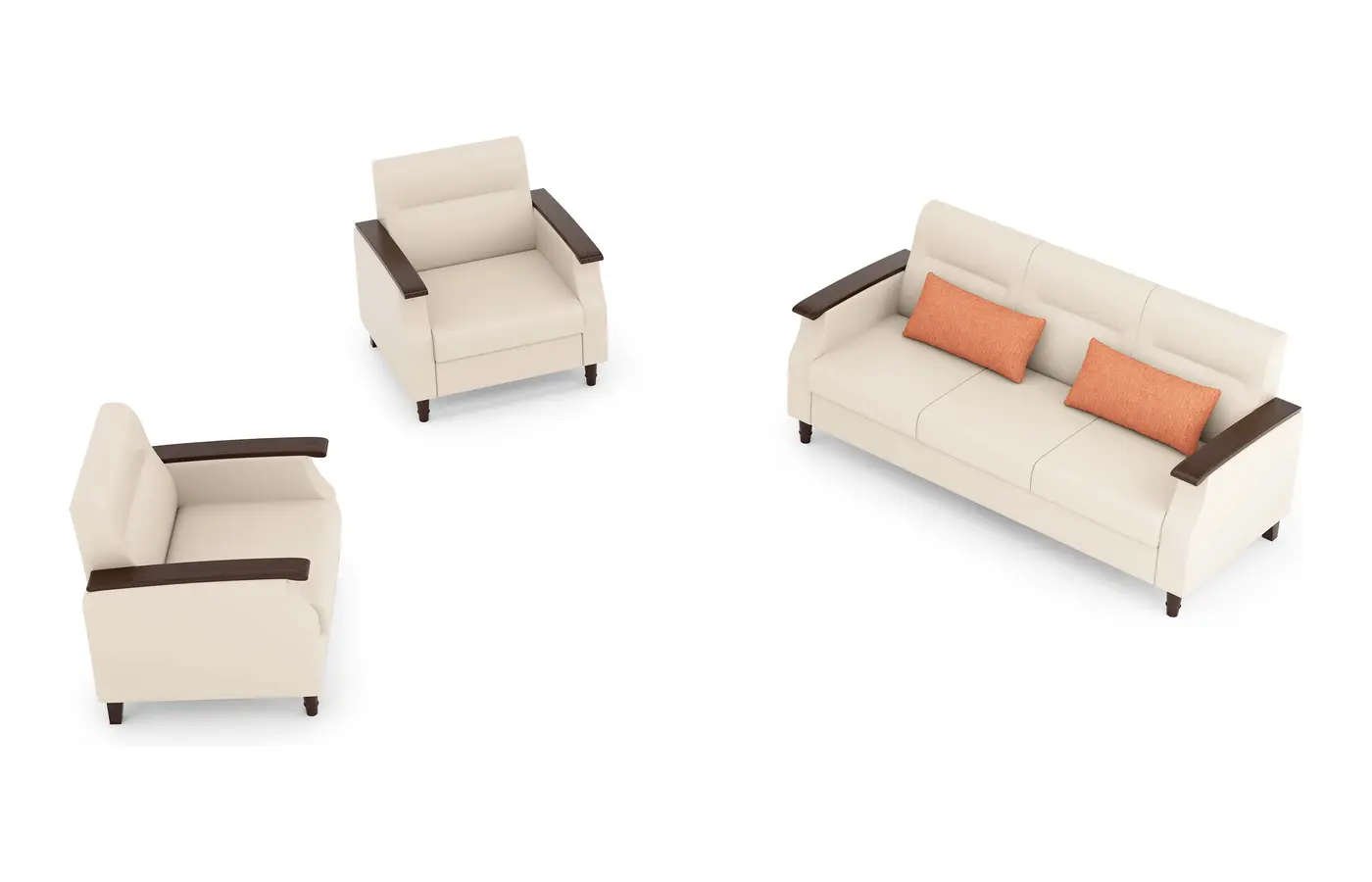 JT-SA-4069 medical companion sofa view 3