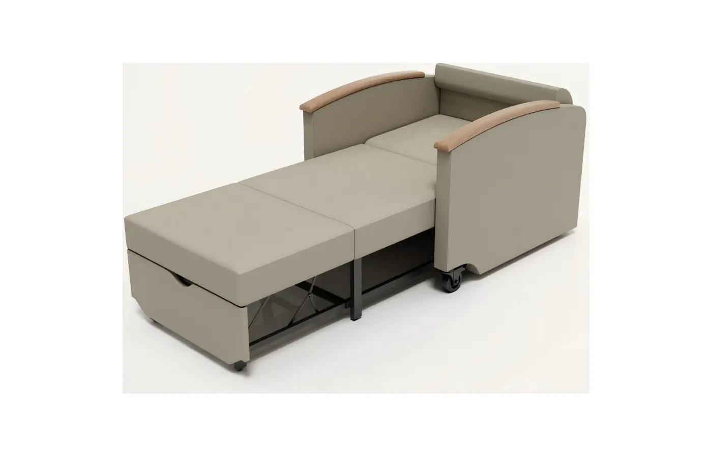 LD25-07 medical companion sofa view 2