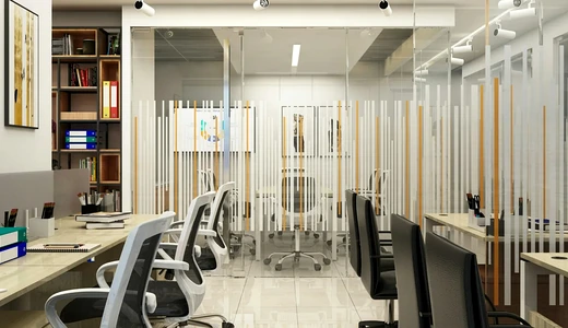 Desks and workstations scene