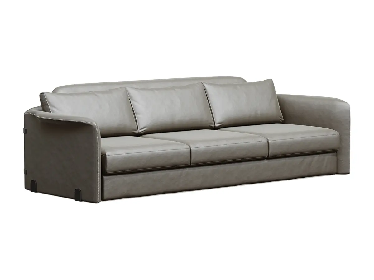 LD24-01 commercial office sofa on white background