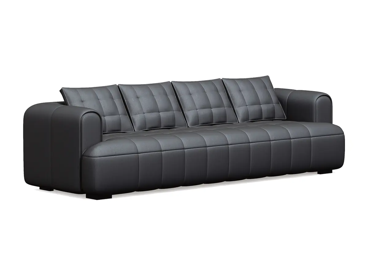LD24-10 commercial office sofa on white background