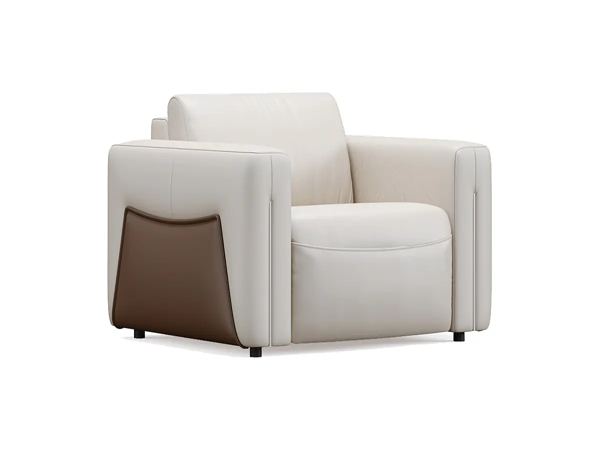 LD24-96 commercial office sofa on white background