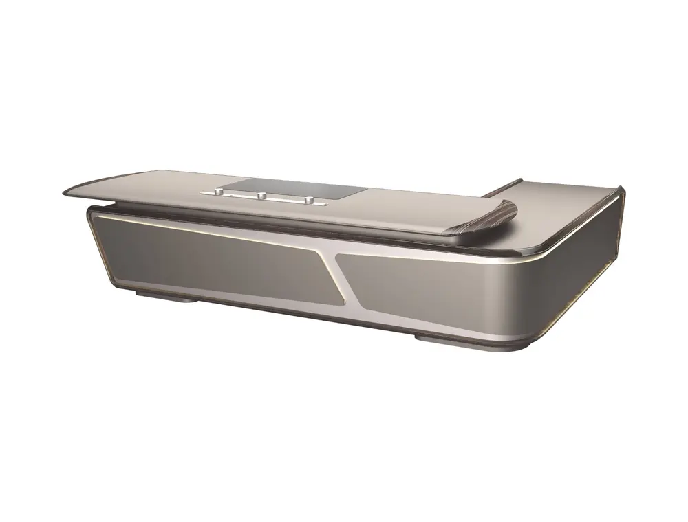 DSN-01D36 executive office desk on white background