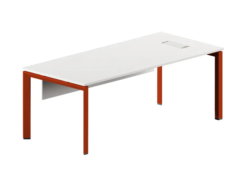 DO-JM-D0620 executive office desk on coordinated white background