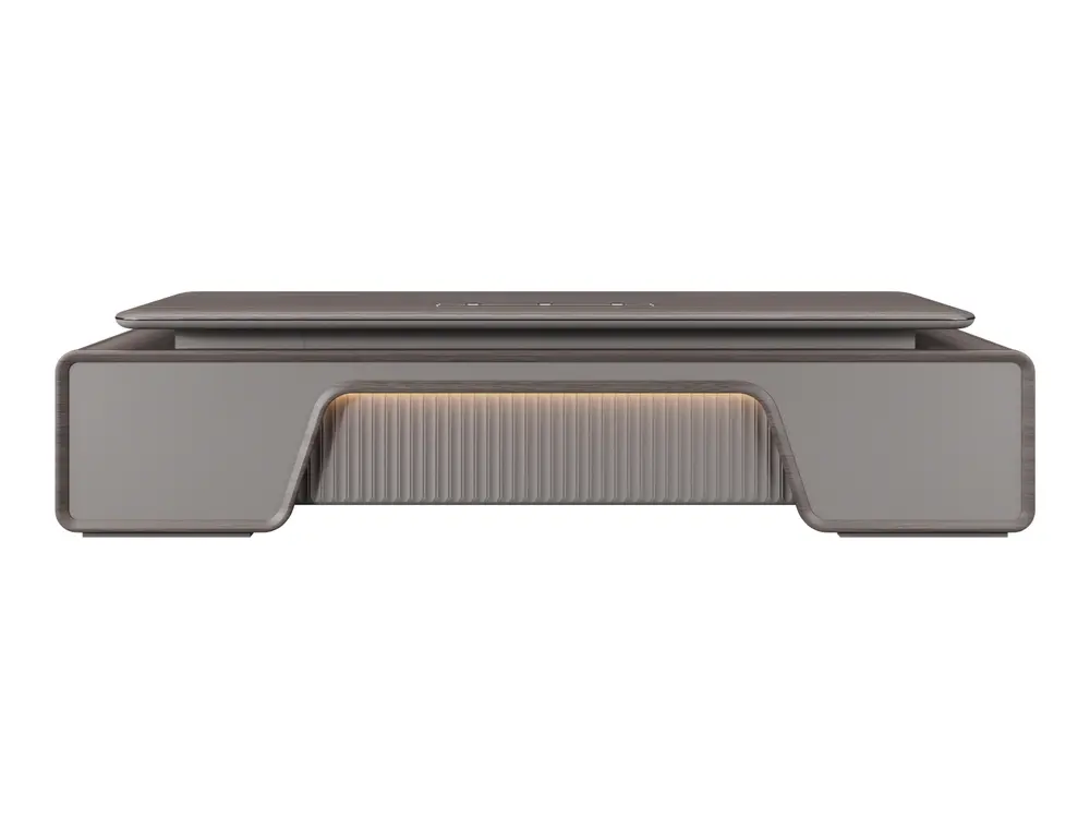 HY-ZJ-01D32 executive office desk on coordinated white background