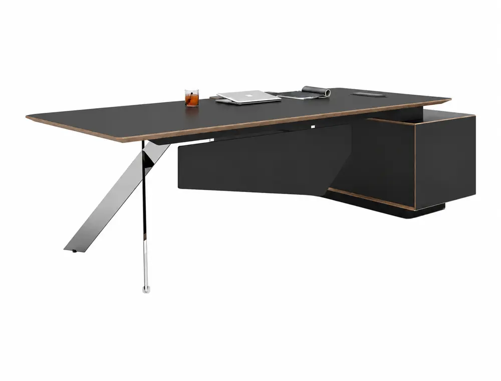 MG-XUMO-02 executive office desk on coordinated white background