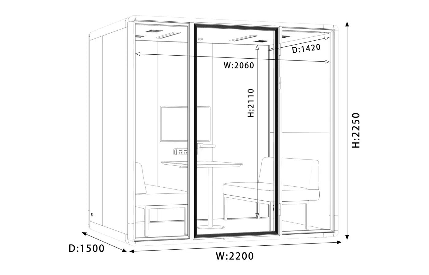 SL-L2 acoustic pod detail view 2