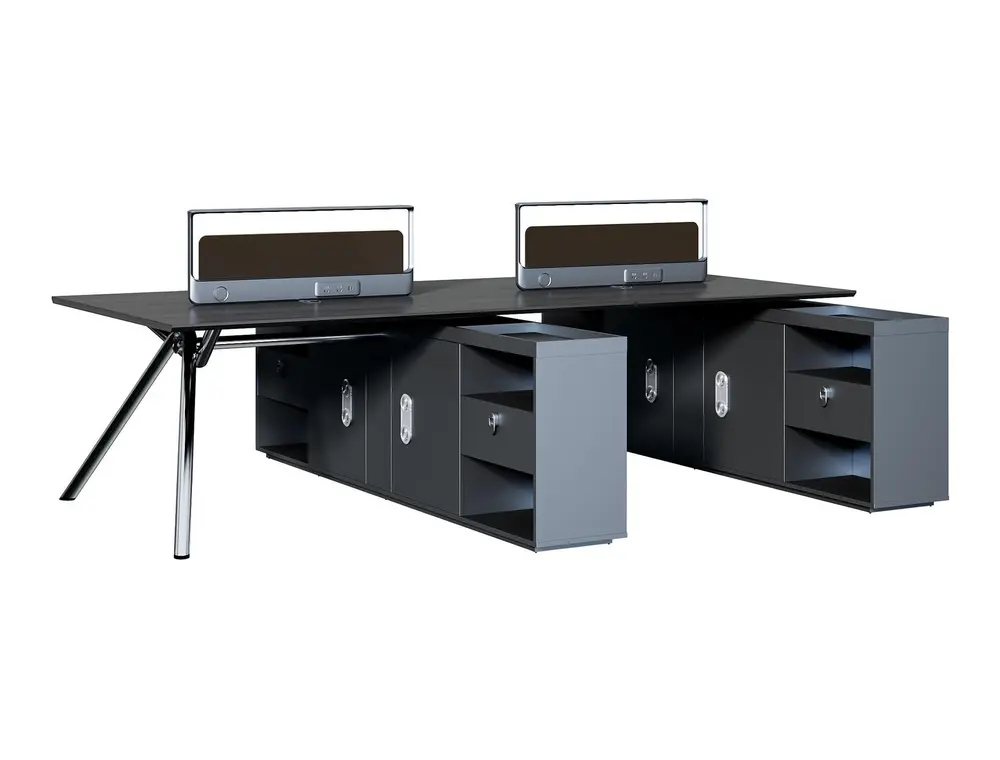 DXC-04D14 two-person commercial staff workstation