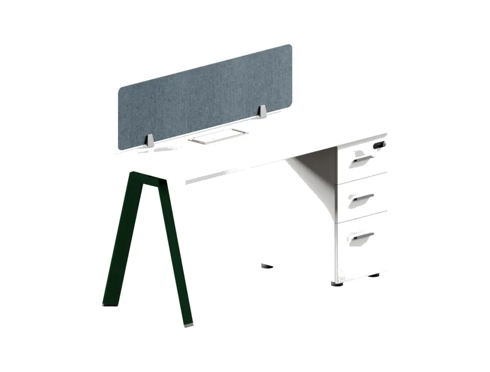 DO-JM-D0312 commercial staff workstation on a coordinated white background