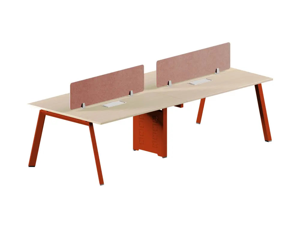 DO-JM-D0724 commercial staff workstation on a coordinated white background