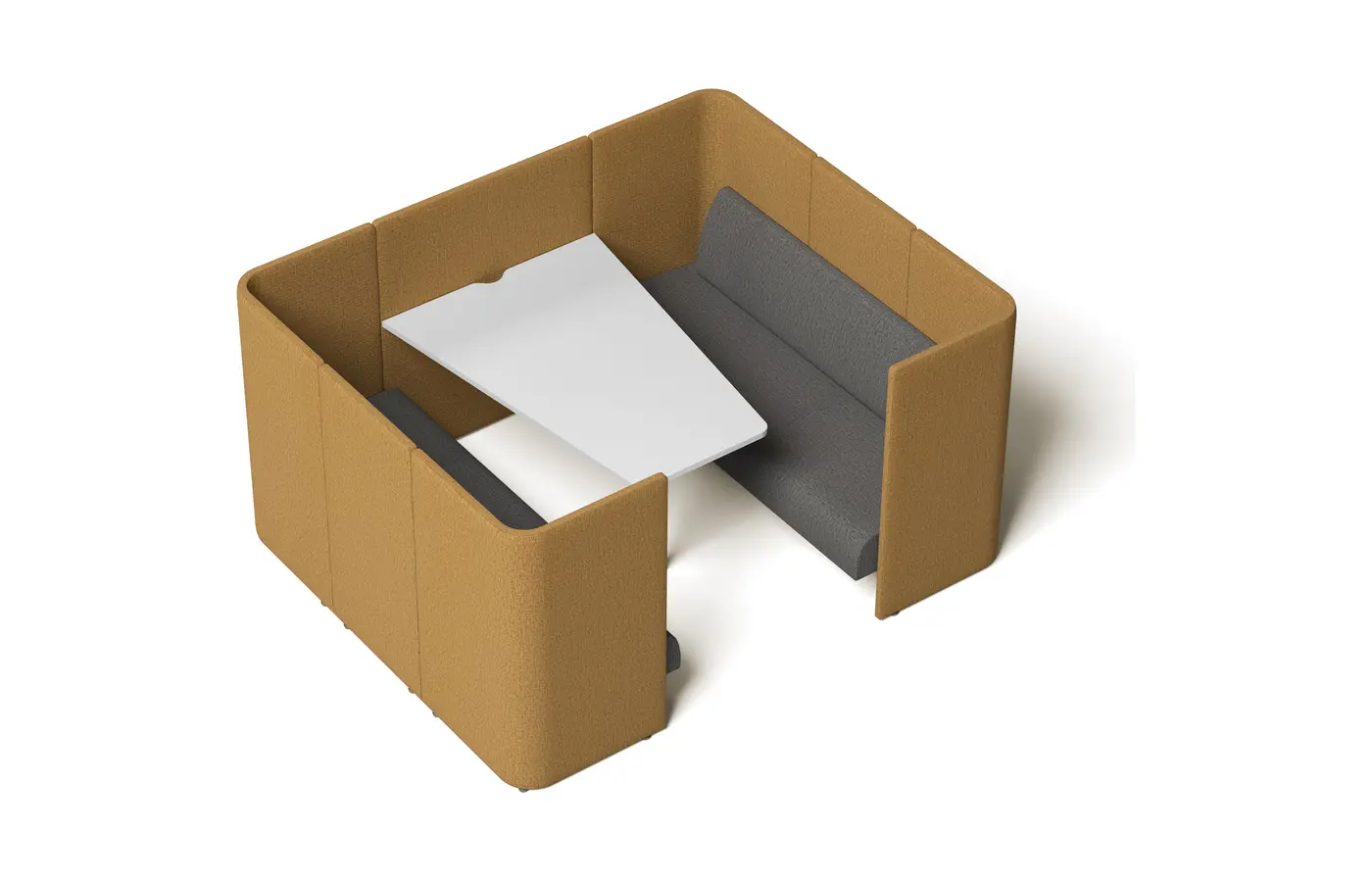DO-DRM-NST16 office workstation, product view 2