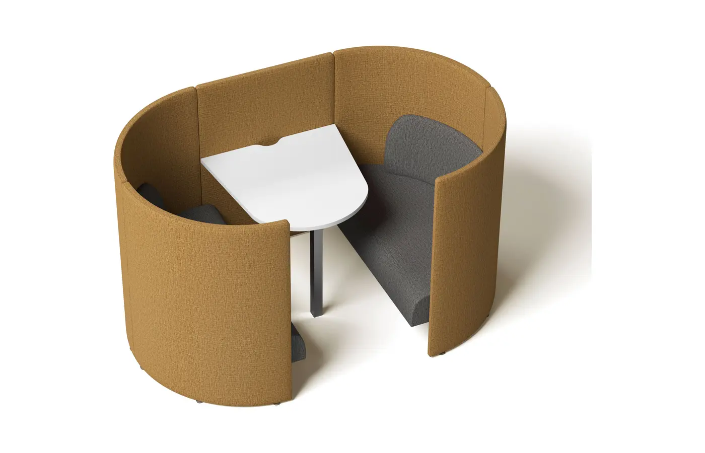 DO-DRM-NST16 office workstation, product view 3