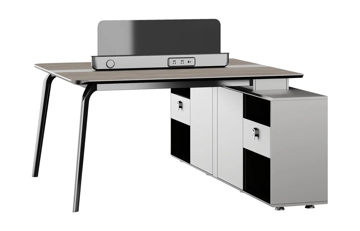 DO-ULX-D0214 office workstation, product view 2