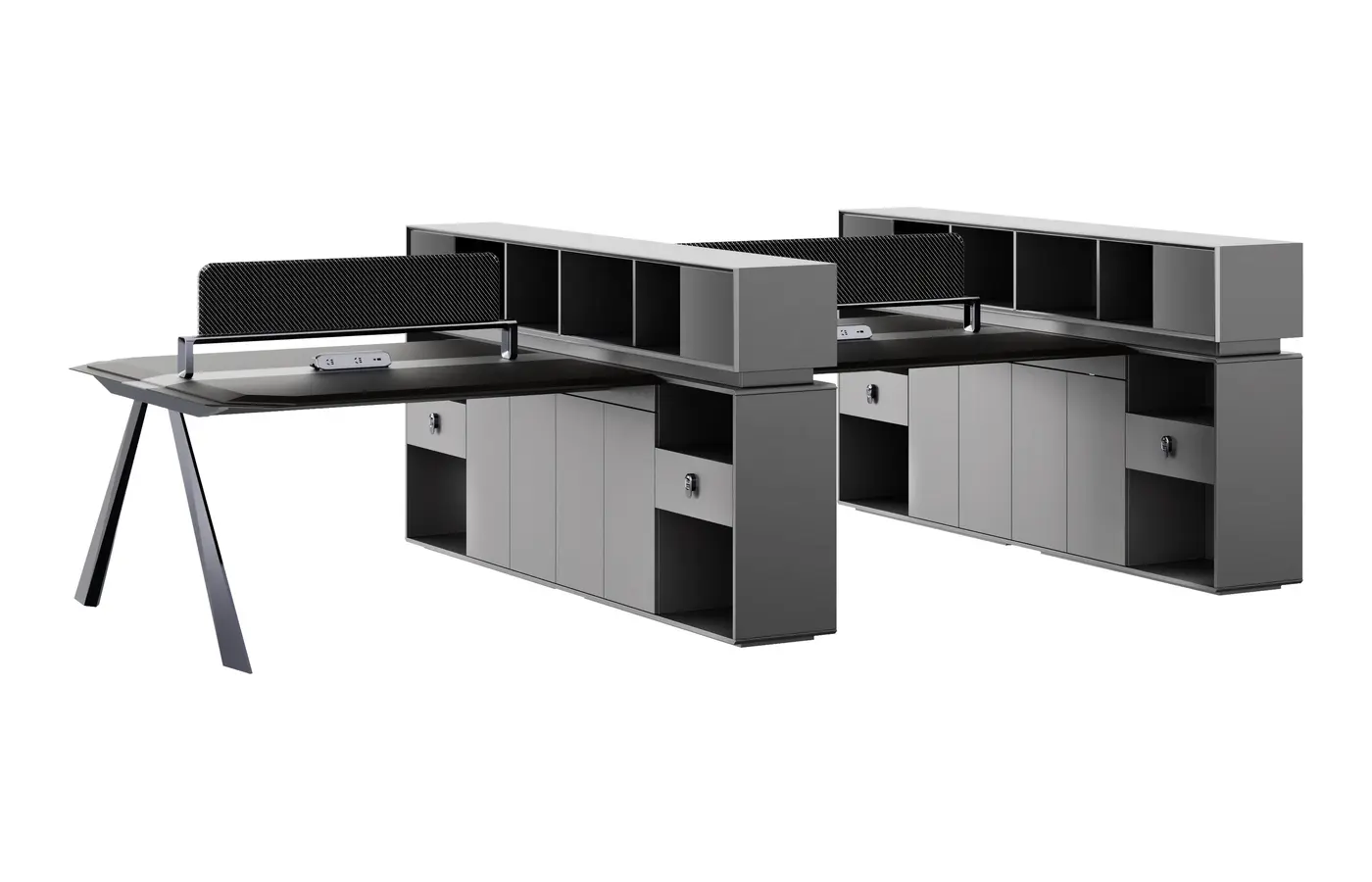 DO-UMY-D0314 office workstation, product view 4