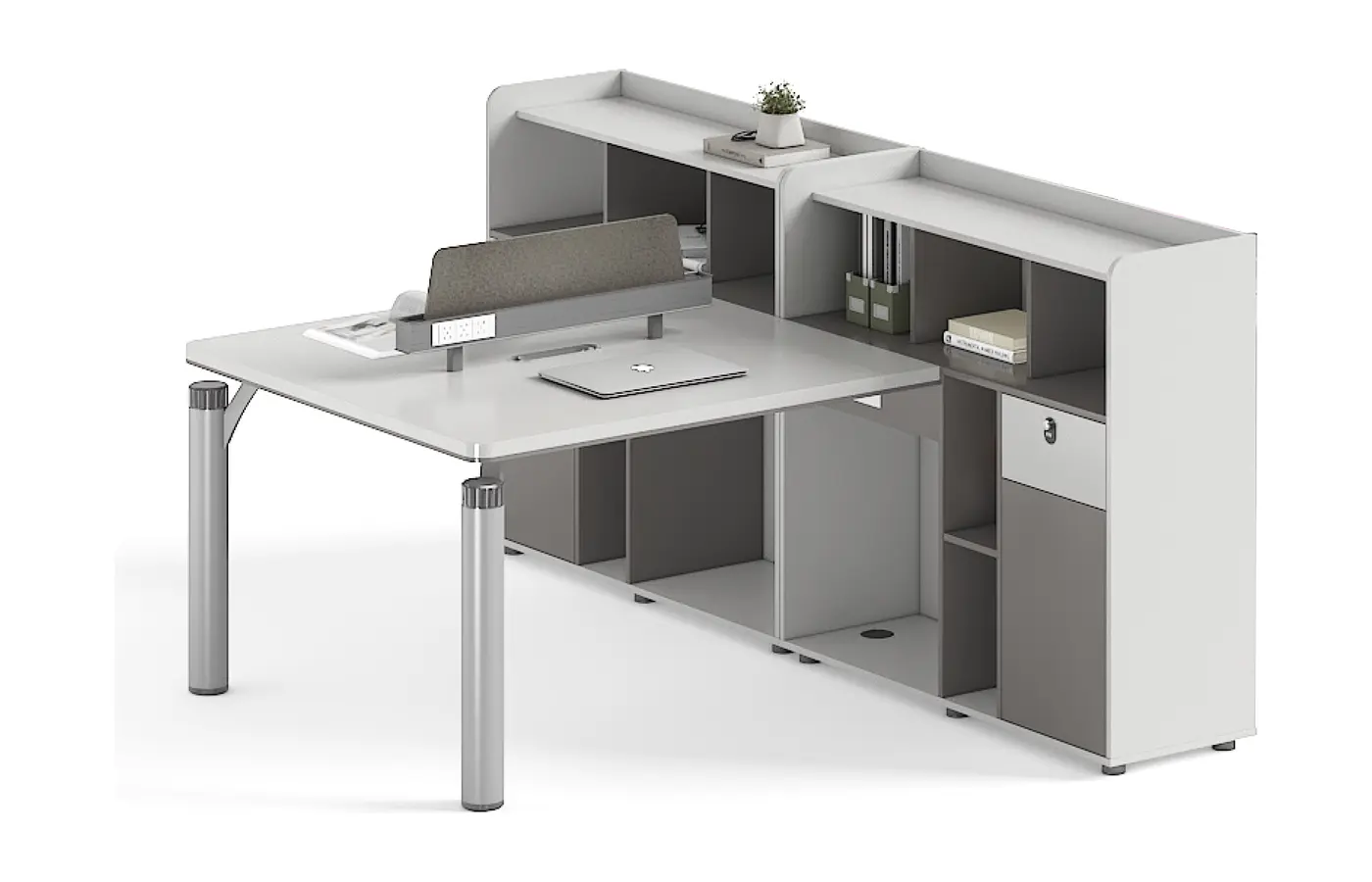 DY-D0712 office workstation, product view 4