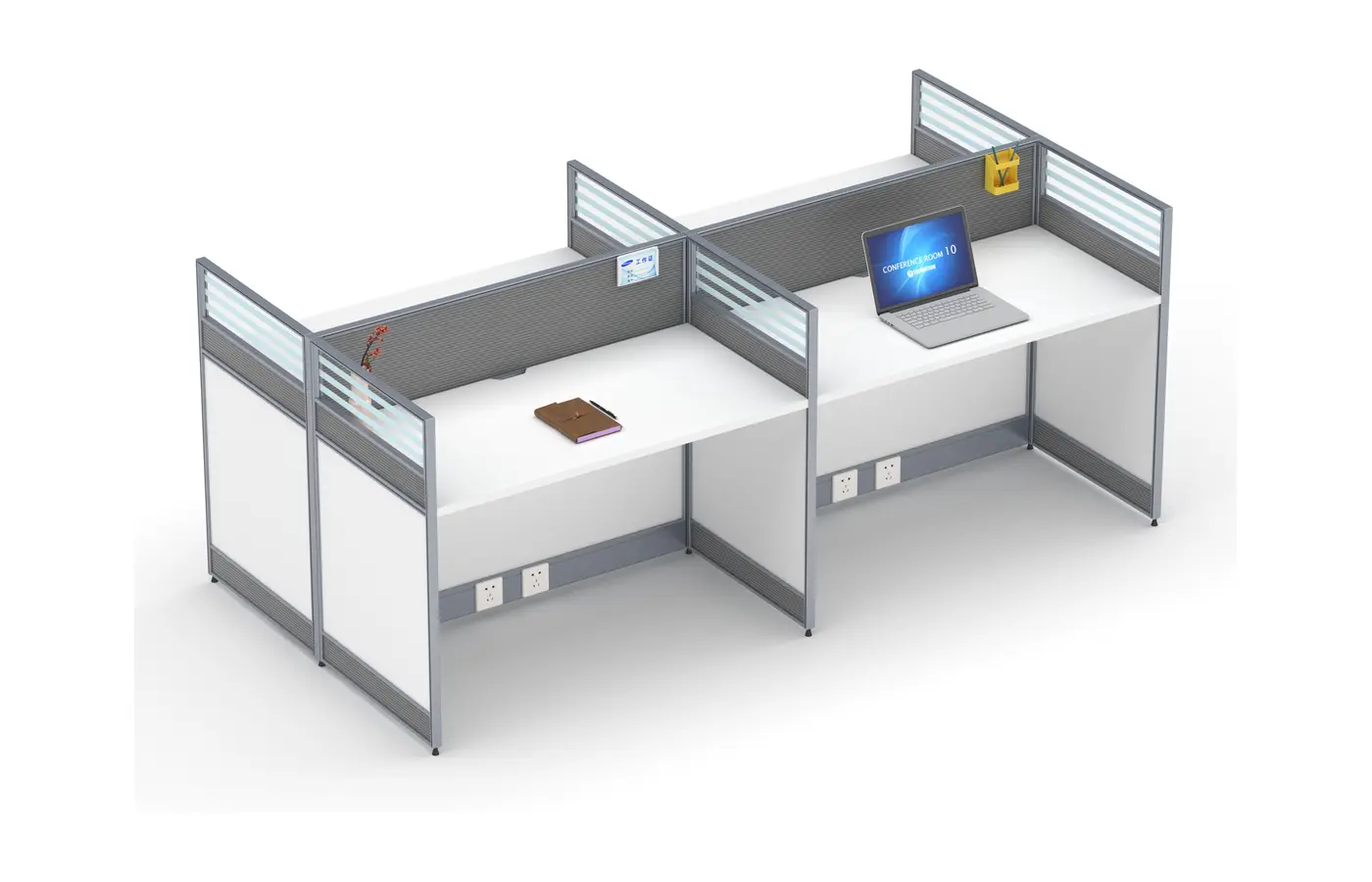 DY-P0112 office workstation, product view 2