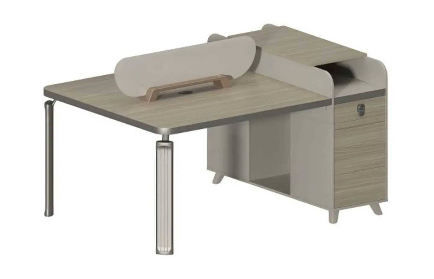 HY-XH-D0628 office workstation, product view 3