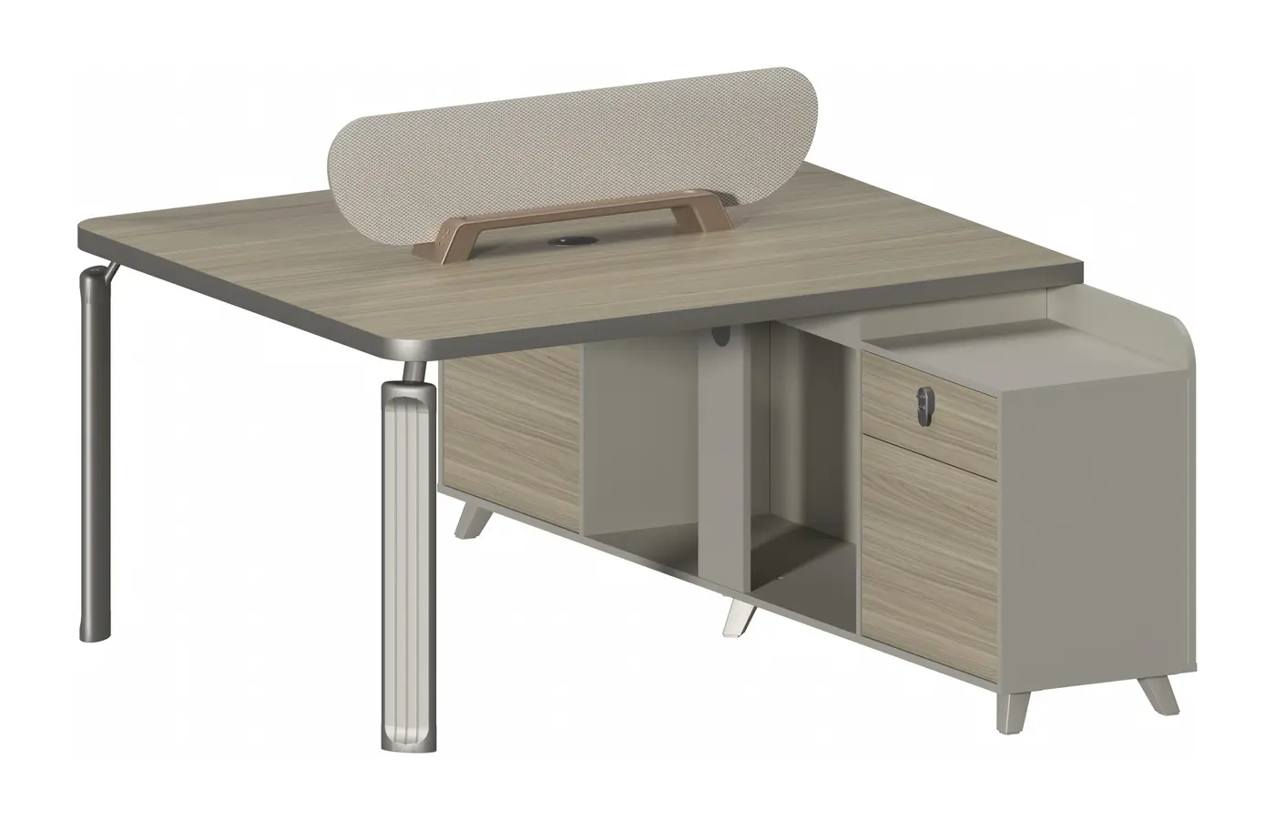 HY-XH-D0628 office workstation, product view 4