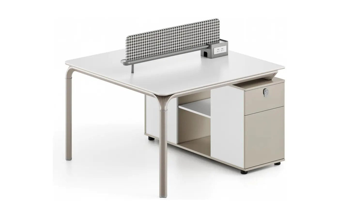 KJ-BT-KBZY28-A office workstation, product view 3