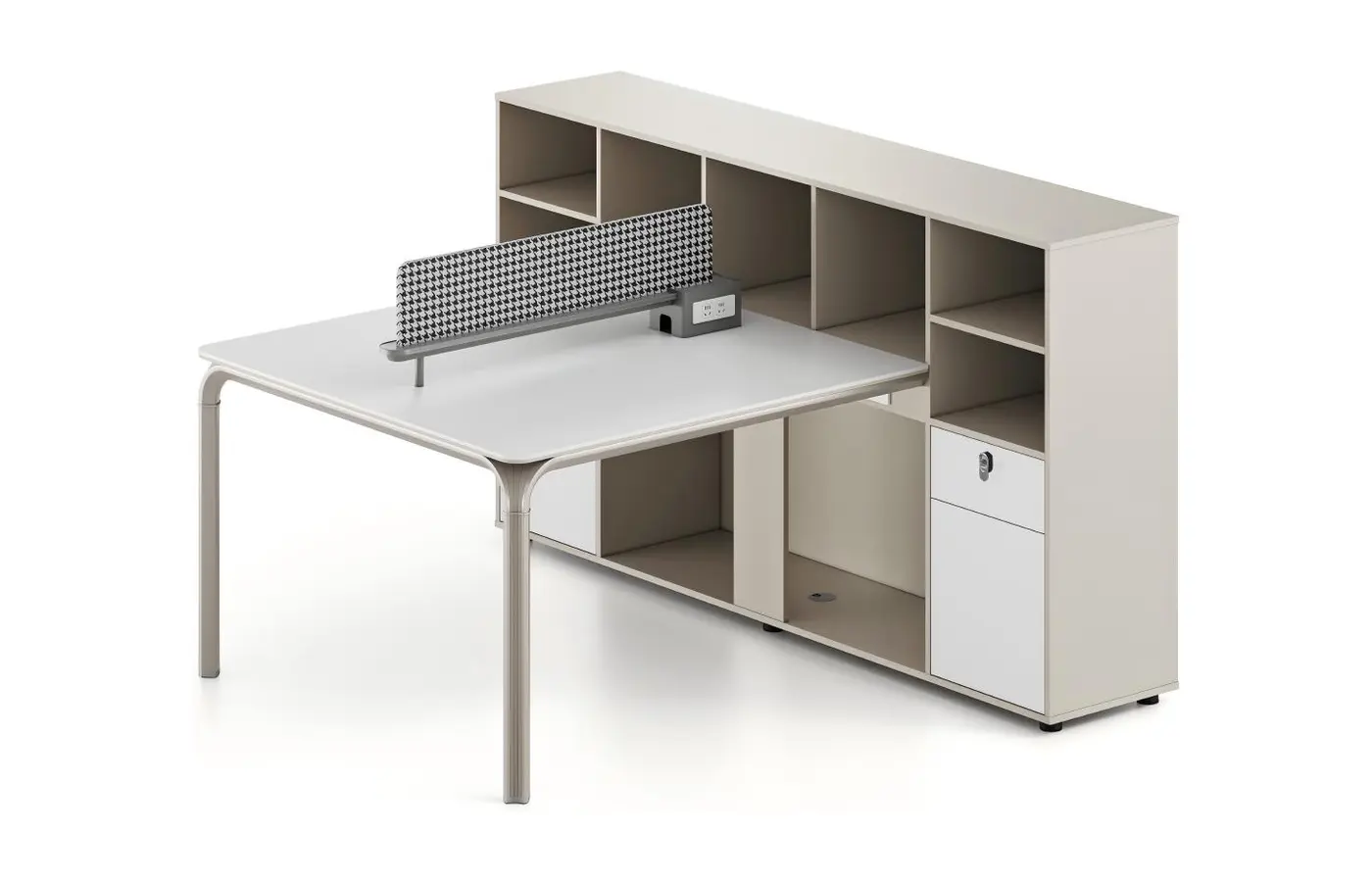 KJ-BT-KBZY28-A office workstation, product view 4