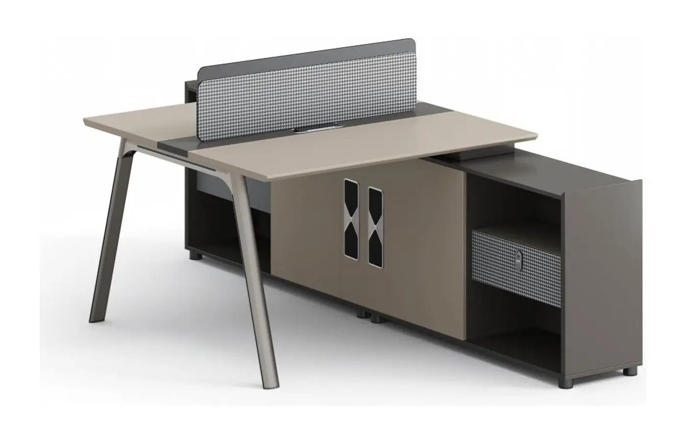 KJ-DM-KBZY12-C office workstation, product view 2