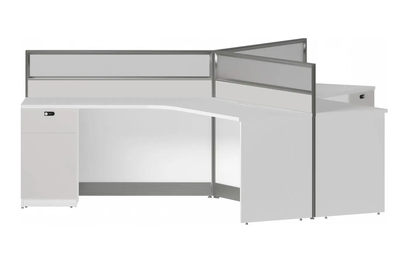 KJ-XH-KPYX53 office workstation, product view 4