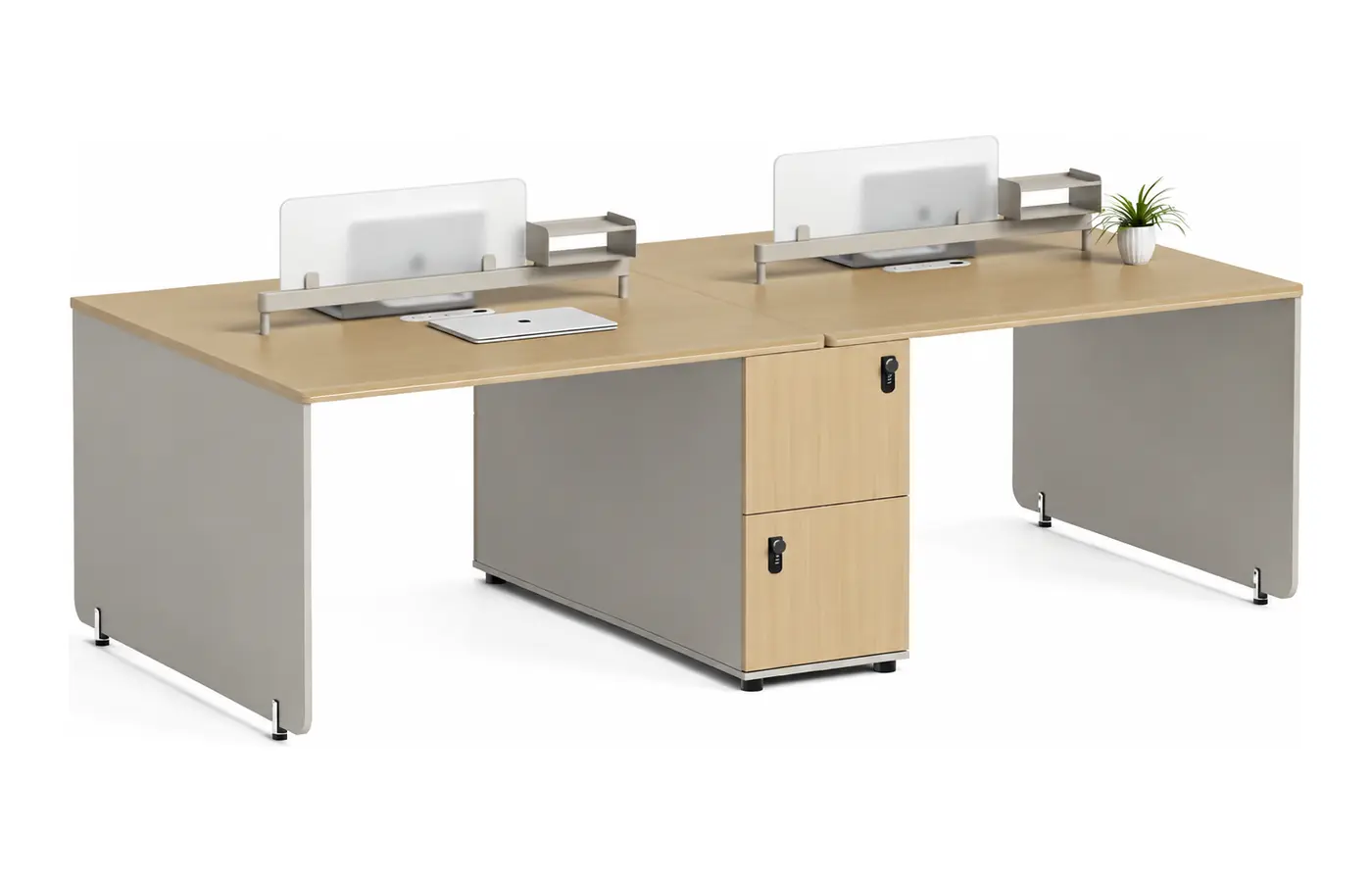 XS-YCJ-H24 office workstation, product view 3