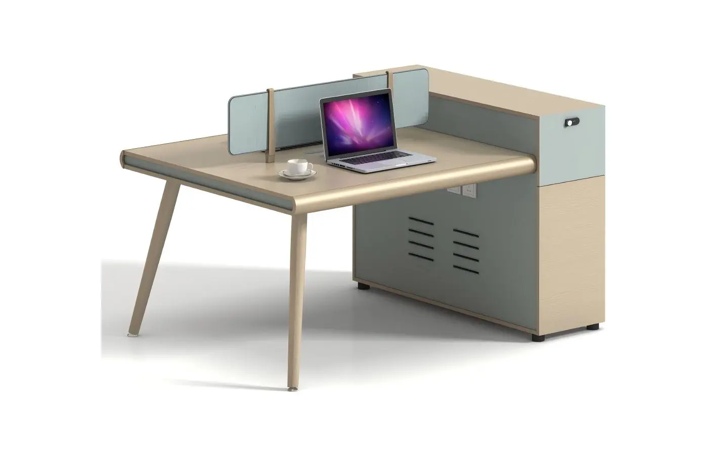 YBL-UML-D0824 office workstation, product view 4