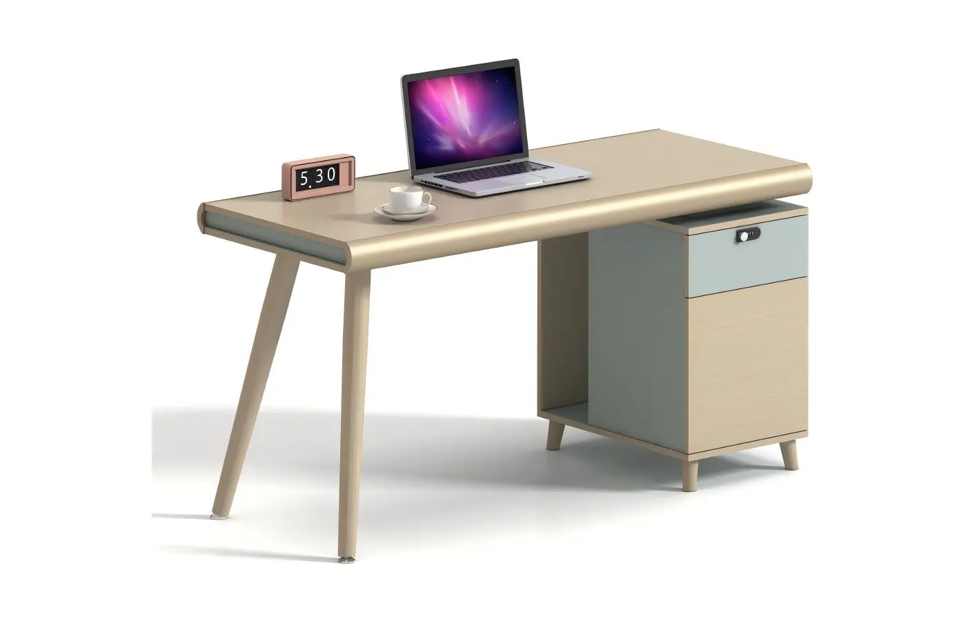 YBL-UML-D0824 office workstation, product view 6