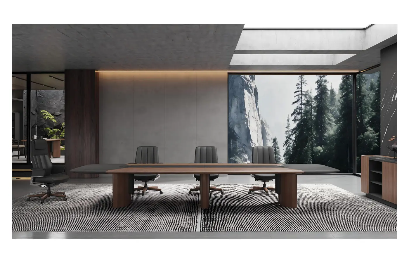 SY-MT01 conference table, product view 2