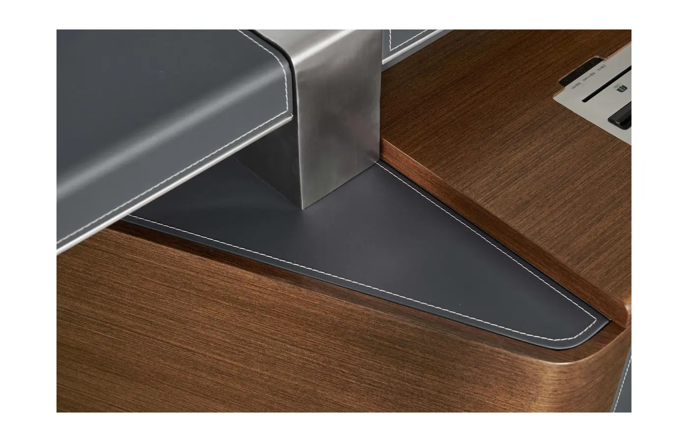 W-68A executive office desk, product view 4