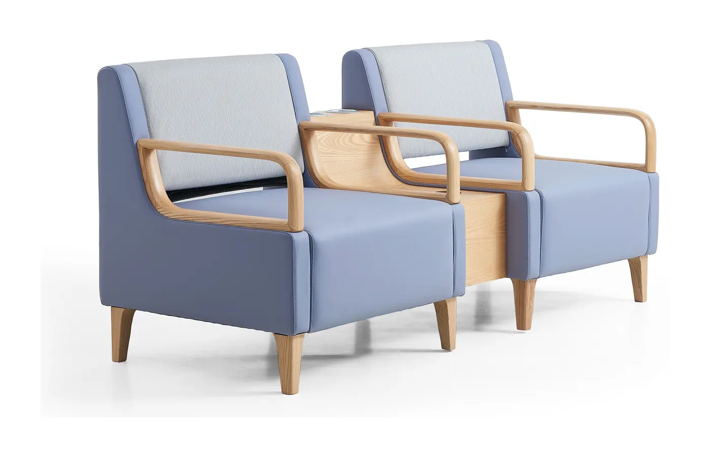 HS-SL-019 waiting sofa chair view 3
