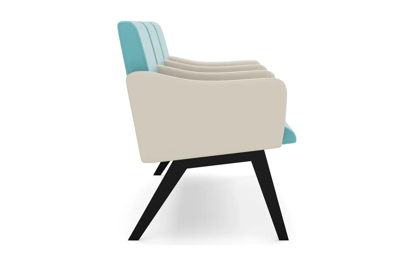JT-Y-T2384 waiting sofa chair view 2