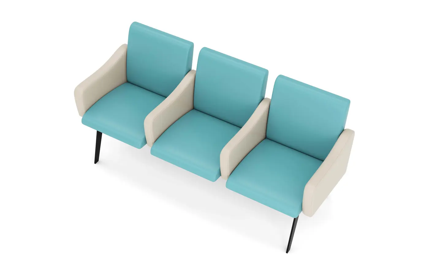 JT-Y-T2384 waiting sofa chair view 4