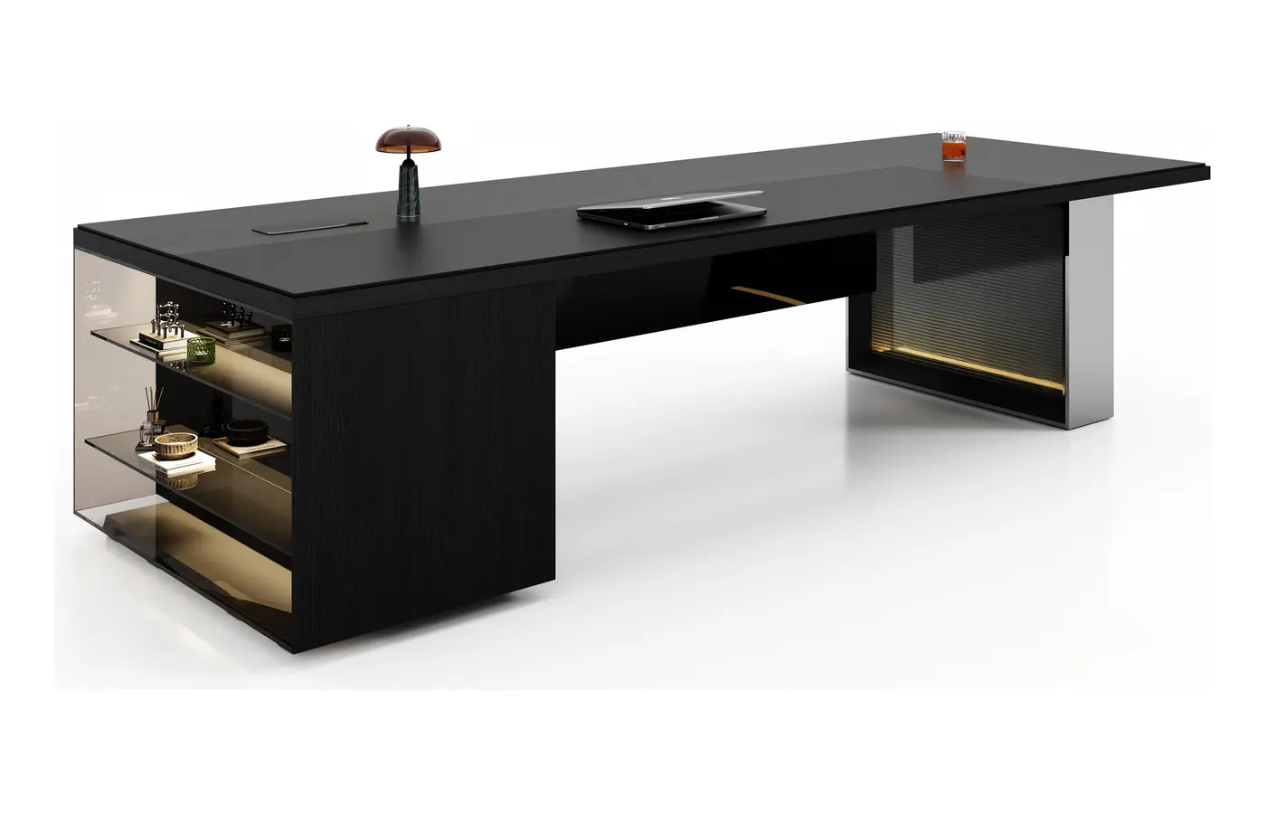 XIDUN-01 executive office desk, product view 2