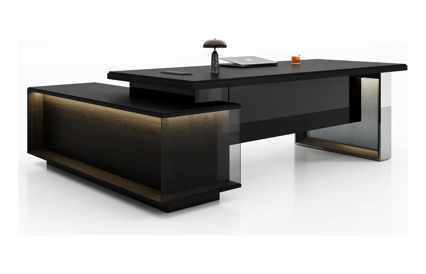 XIDUN-01 executive office desk, product view 3