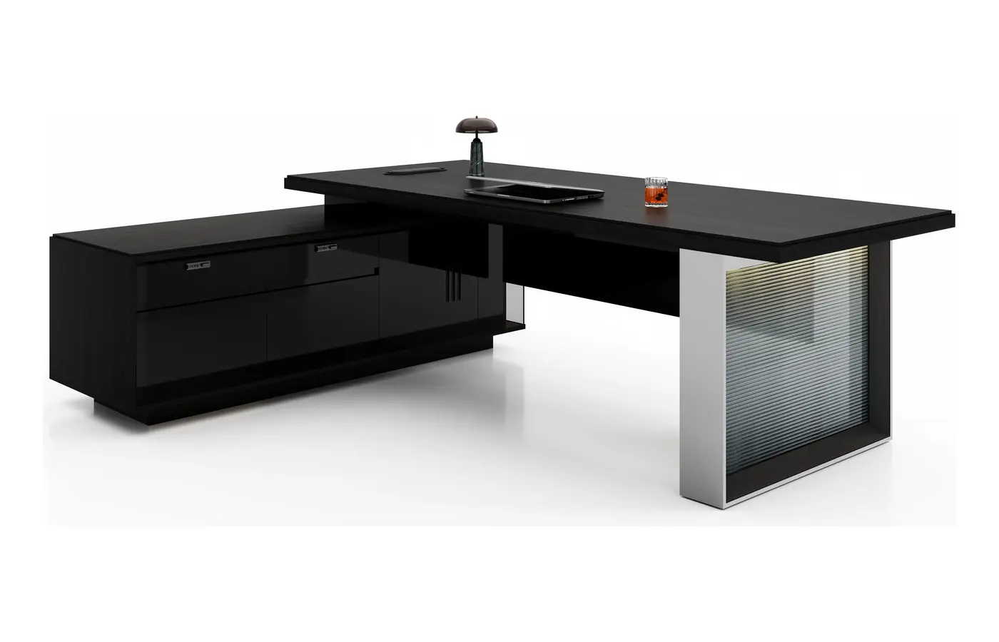 XIDUN-01 executive office desk, product view 4