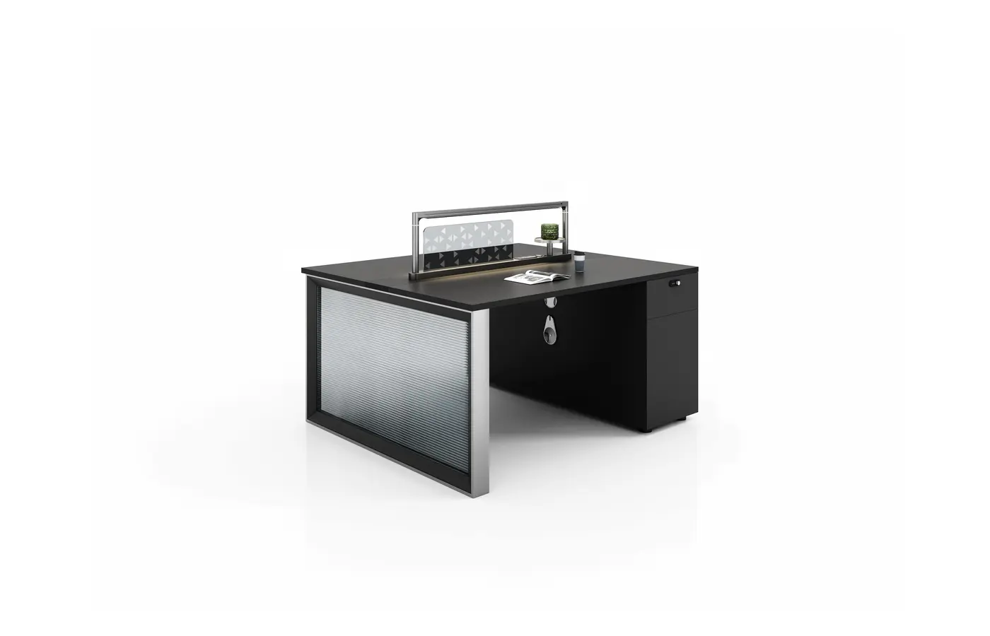 XIDUN-11 commercial staff desk, product view 2